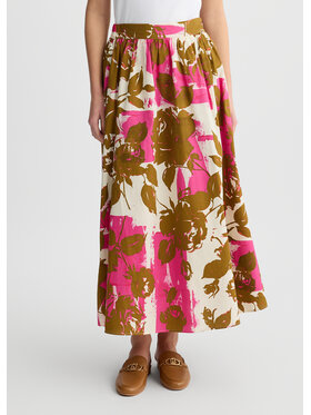 Liu Jo Liu Jo Spódnica maxi WA5173T4853Z9808 Brązowy Regular Fit