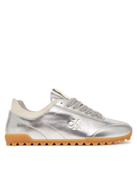 Calvin Klein Calvin Klein Сникърси Low Profile Sneaker Met HW0HW03305 Сребрист
