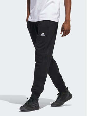 adidas adidas Spodnie dresowe Essentials HZ2218 Czarny Regular Fit