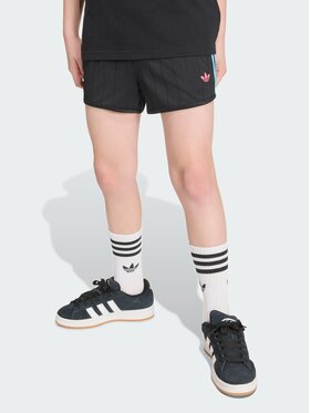 adidas adidas Szorty materiałowe 165395 Czarny Loose Fit