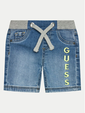 Guess Guess Džínsové šortky N4GD15 D4GV0 Modrá Regular Fit