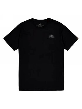 Alpha Industries Alpha Industries T-Shirt AI.148526 Czarny Regular Fit