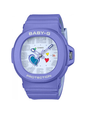 Casio Casio Zegarek BGA-10-6AER Fioletowy
