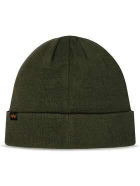 Alpha Industries Kapa 3D Beanie 168910 Zelena