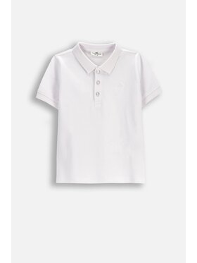 Coccodrillo Coccodrillo Polokošeľa WC6143604BSB-001 Biela Regular Fit