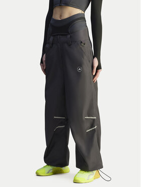 adidas by Stella McCartney adidas by Stella McCartney Spodnie dresowe Woven JI5248 Czarny Loose Fit