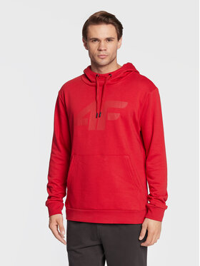 4F 4F Bluză H4Z22-BLM352 Roșu Regular Fit