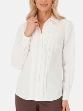 Potis & Verso Potis & Verso Koszula Lila Biały Regular Fit