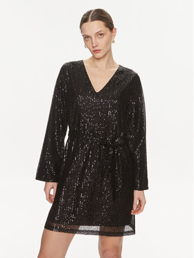 Vila Vila Rochie cocktail 14089945 Negru Relaxed Fit
