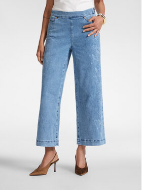 Elena Mirò Elena Mirò Jeans P536P000423N0Z4 Turchese Over Fit