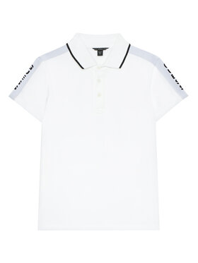 Guess Guess Tricou polo L4GP03 KAPY0 Alb Regular Fit