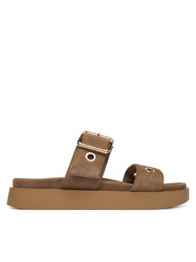 Inuikii Inuikii Pantoletten Tilda Buckle 1004.003.0631 Beige