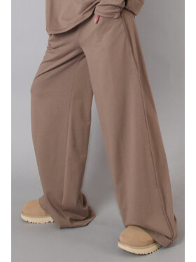 OPRA OPRA Spodnie dresowe OP-SAFA-BEIGE-PANTS Beżowy Regular Fit