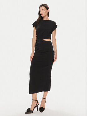 Imperial Imperial Rochie cocktail ADOEHKP Negru Slim Fit