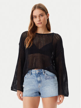 Vans Vans Pulover Mila VN000M9H Negru Loose Fit