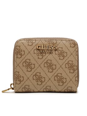 Guess Guess Mały Portfel Damski Alexie (BB) Slg SWBB84 16370 Beżowy