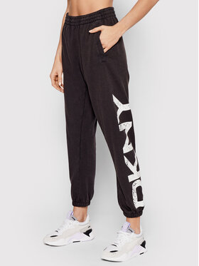 DKNY Sport DKNY Sport Sporta bikses DP1P2833 Melns Regular Fit