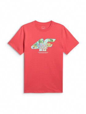 4F 4F T-shirt SUMMER CODE Corallo Regular Fit