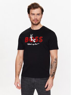 Boss Boss T-Shirt 50485386 Czarny Regular Fit