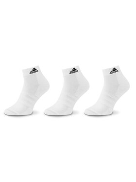 adidas adidas Skarpety krótkie Cushioned Sportswear Ankle Socks 3 Pairs HT3441 Biały