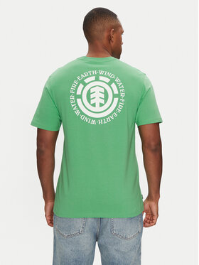 Element Element T-shirt ELYZT00490 Verde Regular Fit