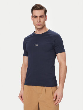 BOSS BOSS Tričko 50517970 Modrá Slim Fit