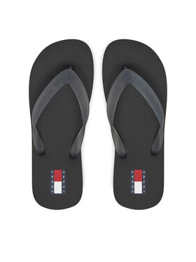 Tommy Jeans Tommy Jeans Japanke Tjw Logo Flip Flop EN0EN02447 Crna
