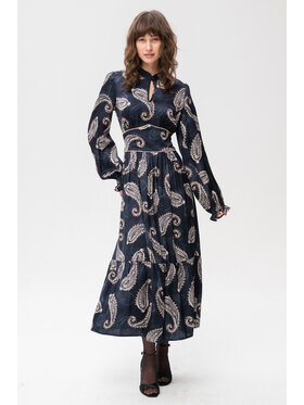 blue shadow blue shadow Sukienka codzienna Matylda-2 Szary Regular Fit