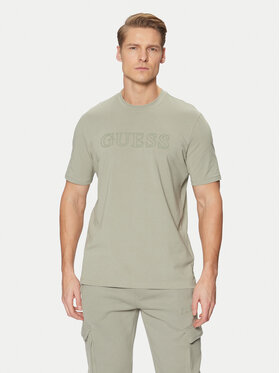 Guess Guess T-krekls Z2YI11 J1314 Zaļš Regular Fit