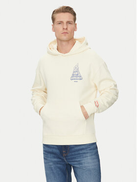 HUGO HUGO Bluza 50535344 Écru Regular Fit