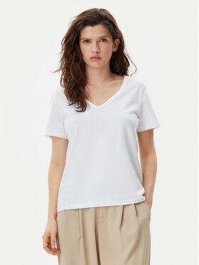 Gap Gap T-Shirt 740140-02 Biały Regular Fit