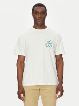 Quiksilver Quiksilver Tricou EQYZT08032 Écru Oversize