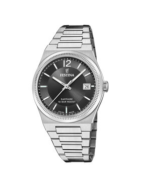 Festina Festina Zegarek F20035-6 Srebrny