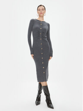 PINKO Pinko Kötött ruha Ermellino 101926 A15S Szürke Slim Fit
