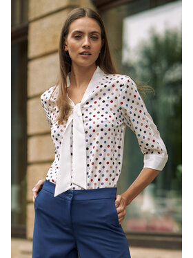 NIFE NIFE Halenka B181 Écru Feminine Fit