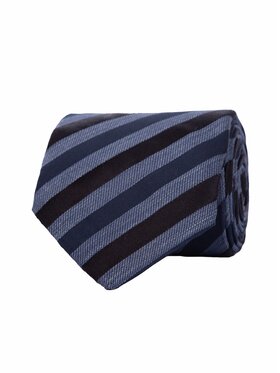 ELSNER ELSNER Kravata JEDWAB ŻAKARD A0043 Tmavomodrá