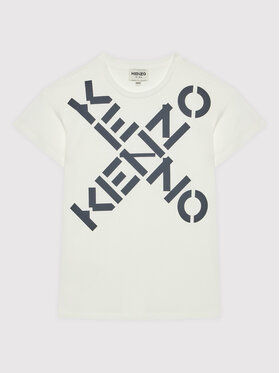 Kenzo Kids Kenzo Kids T-shirt K25628 Bijela Regular Fit