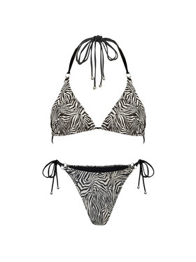 Love and Hate Love and Hate Bikini Zebra Nero
