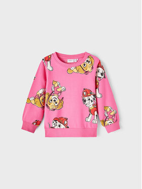 NAME IT NAME IT Bluza PAW PATROL 13210695 Różowy Regular Fit