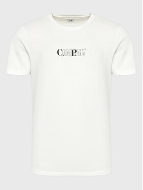 C.P. Company C.P. Company T-Shirt 30/1 13CMTS144A 005100W Biały Regular Fit