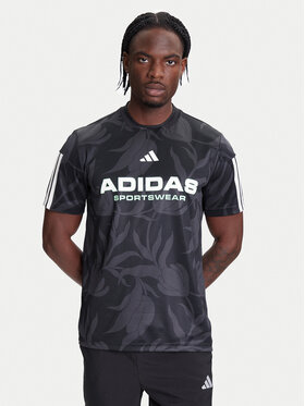 adidas adidas T-Shirt Common Goal JW0247 Czarny Regular Fit