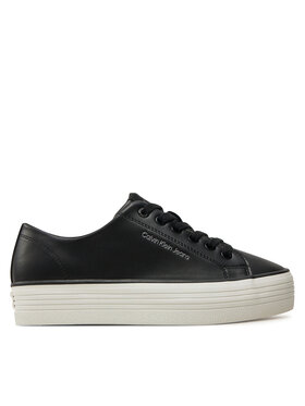 Calvin Klein Jeans Calvin Klein Jeans Sneakers Bold Vulc Flatf Low Lth In YW0YW01633 Nero