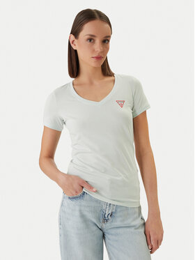 Guess Guess Футболка W2YI45 J1314 Зелений Slim Fit