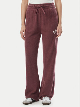 adidas adidas Pantaloni trening Essentials IA4436 Vișiniu Loose Fit