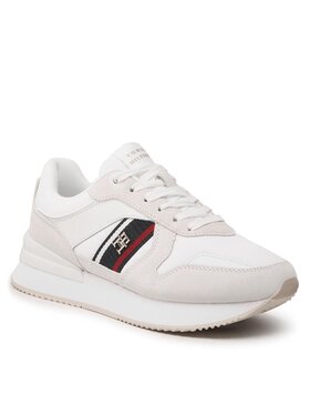 Tommy Hilfiger Tommy Hilfiger Sneakers Corp Webbing Runner FW0FW07466 Weiß