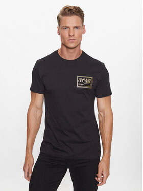 Versace Jeans Couture Versace Jeans Couture T-Shirt 75GAHT12 Schwarz Regular Fit