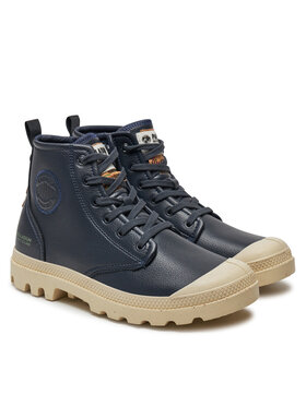 Palladium Planinarske Cipele Pampa Hi Re Vegan Lth 74378-410-M Tamnoplava