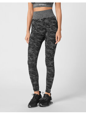 Plein Sport Plein Sport Legginsy 22157 Czarny Active Fit