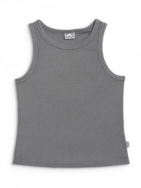 4F 4F Tank top SUMMER SPLASH Szary Slim Fit