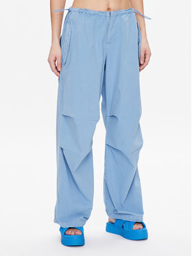 BDG Urban Outfitters BDG Urban Outfitters Pantaloni di tessuto BDG BAGGY CARGO 76475391 Blu Relaxed Fit